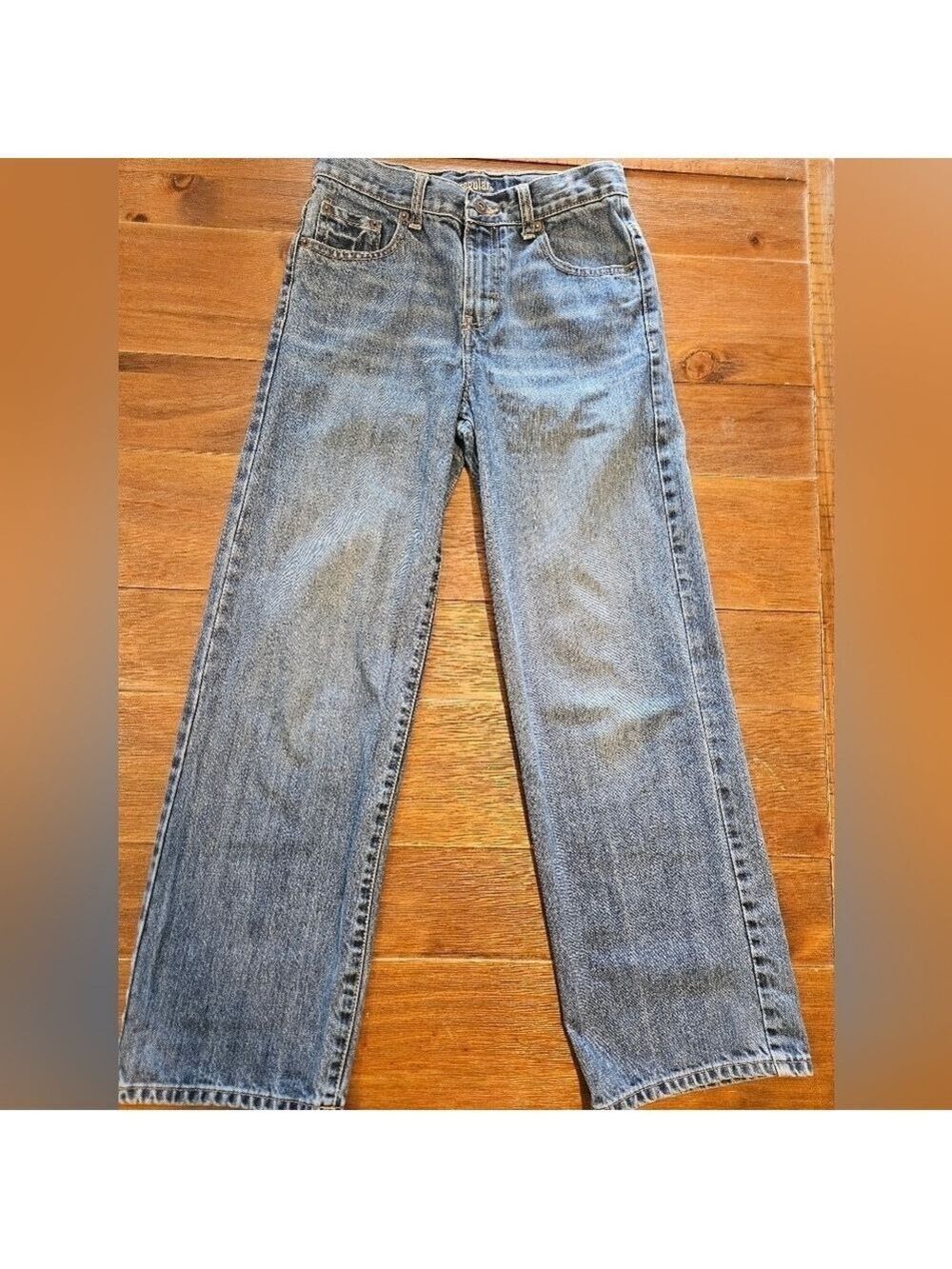 OLD NAVY GIRL'S REGULAR FIT DENIM JEANS SIZE 14 100% COTTON